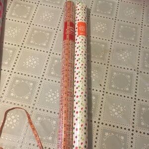 🆕 Christmas Gift Wrapping Paper, 30” long, TJMaxx